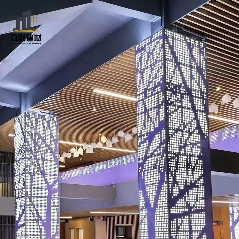 Aluminum Column Cladding Panels