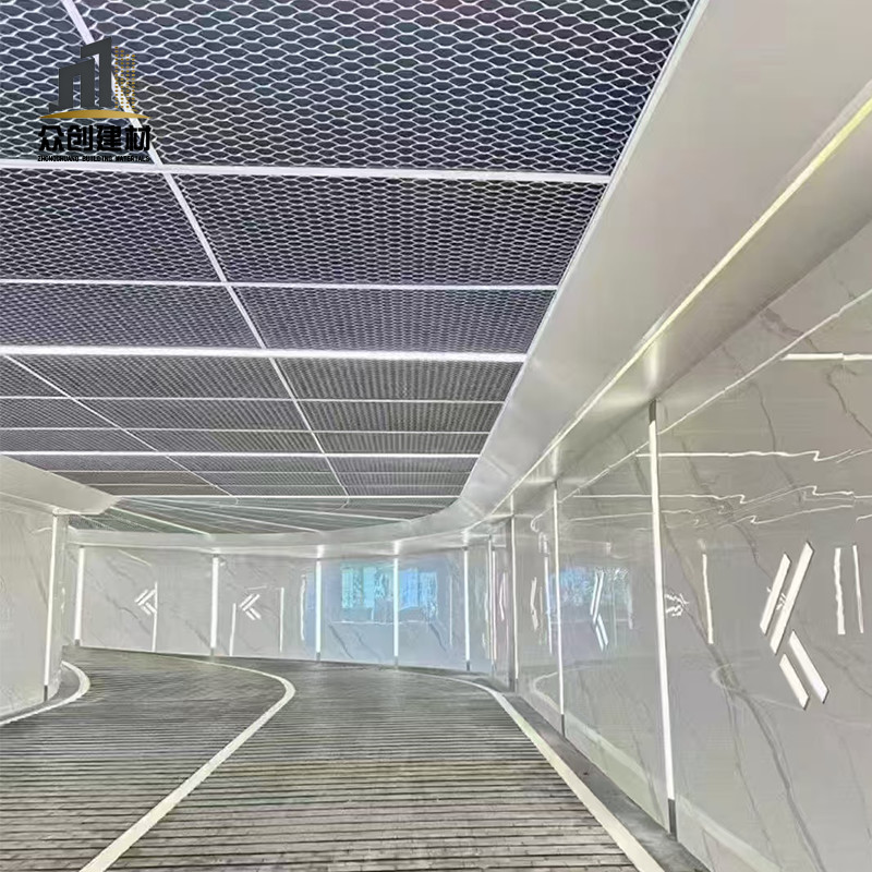 Ceiling aluminum mesh panels Ceiling aluminum mesh panels