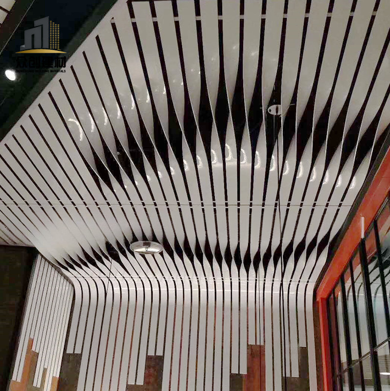 profil aluminium curtain wall