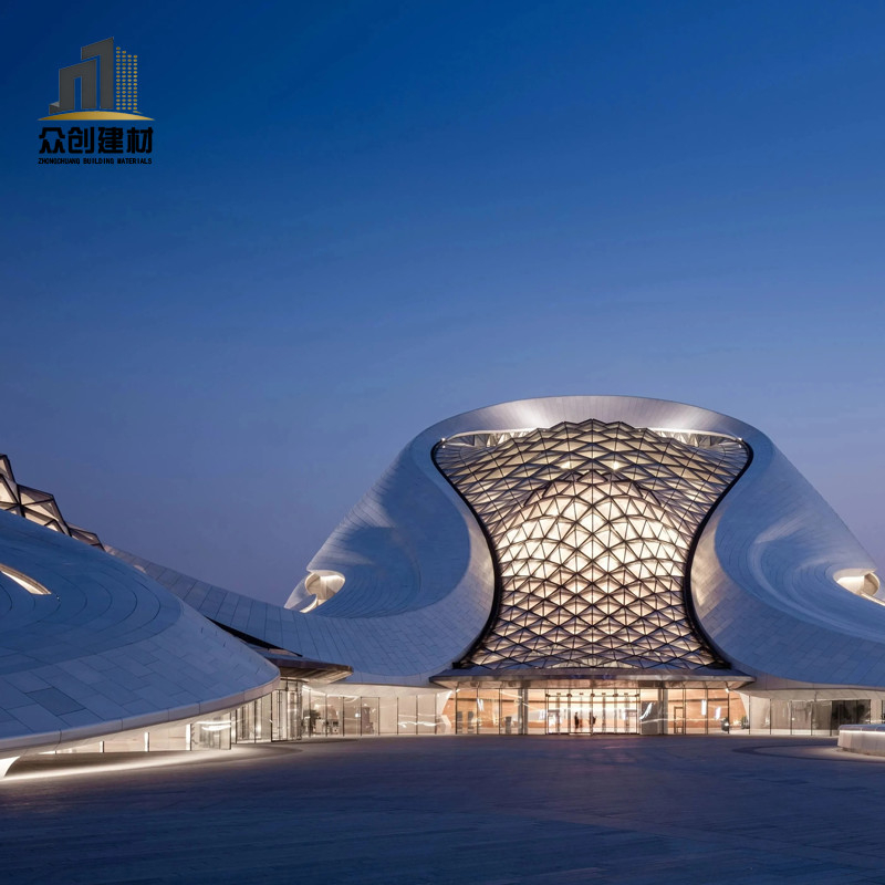 Hyperbolic aluminum plate