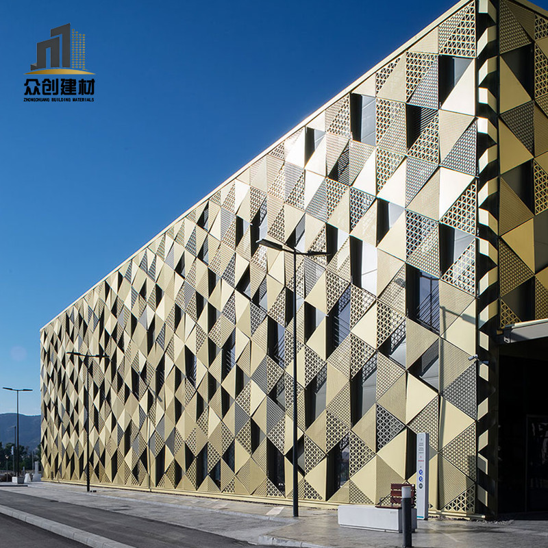 aluminium external wall cladding