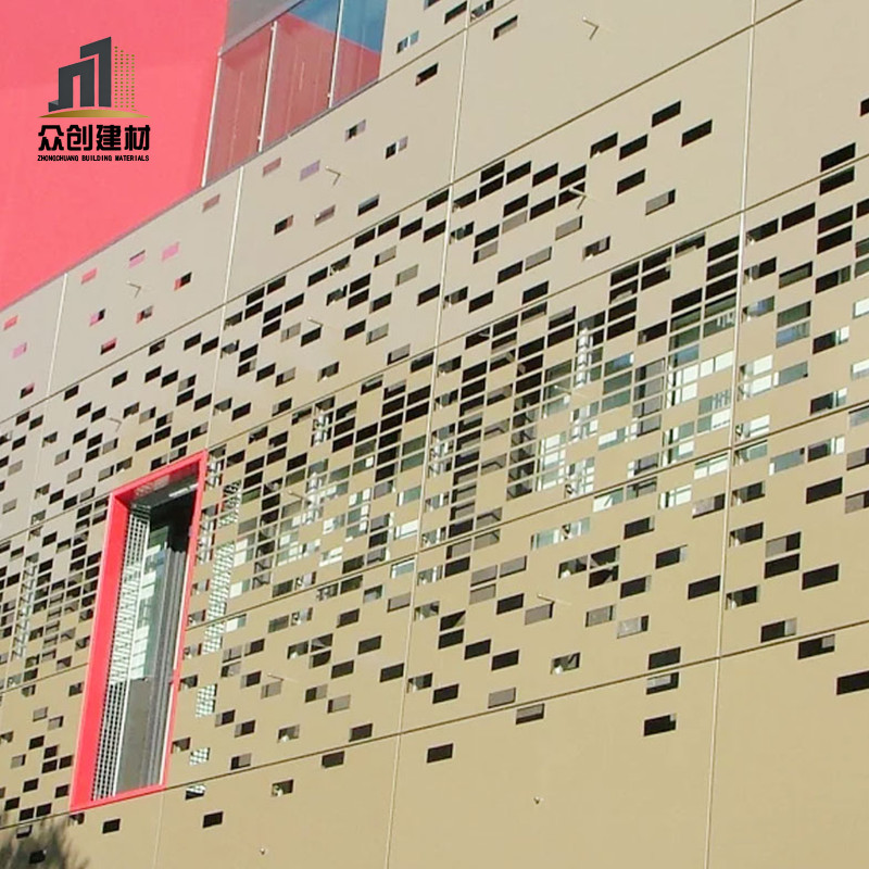 Aluminum veneer wall