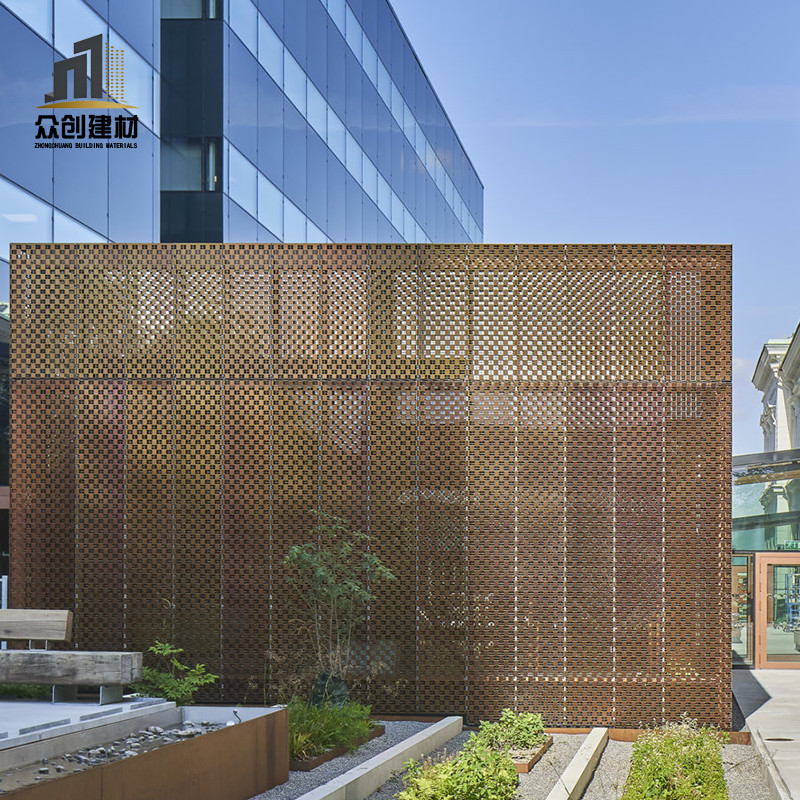 Aluminum veneer wall