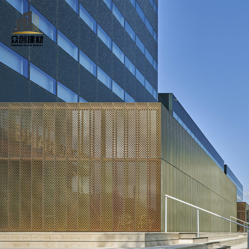 Aluminum veneer wall