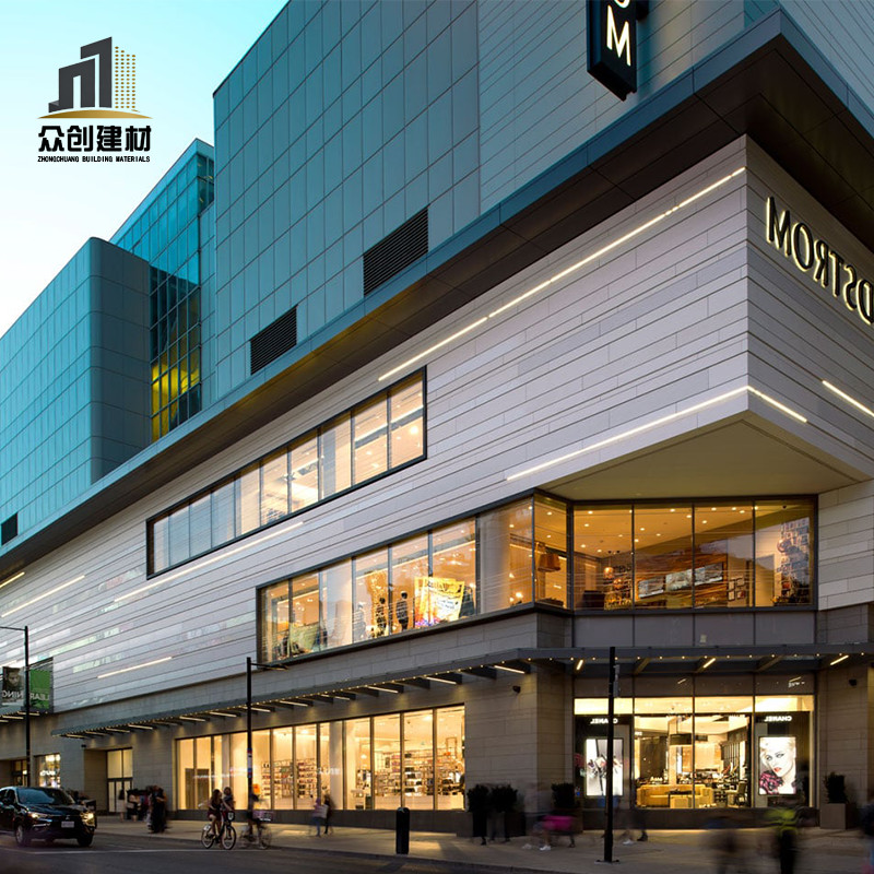 aluminum exterior wall cladding