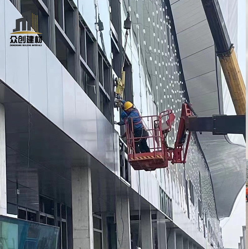 aluminium composite panel wall cladding