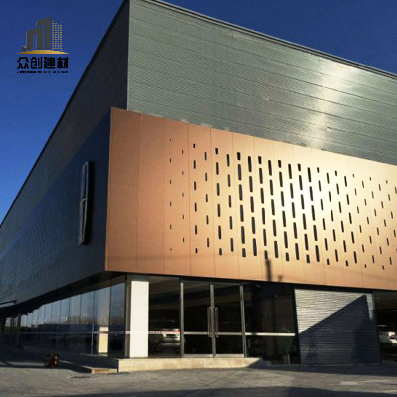 anodized aluminum wall panels